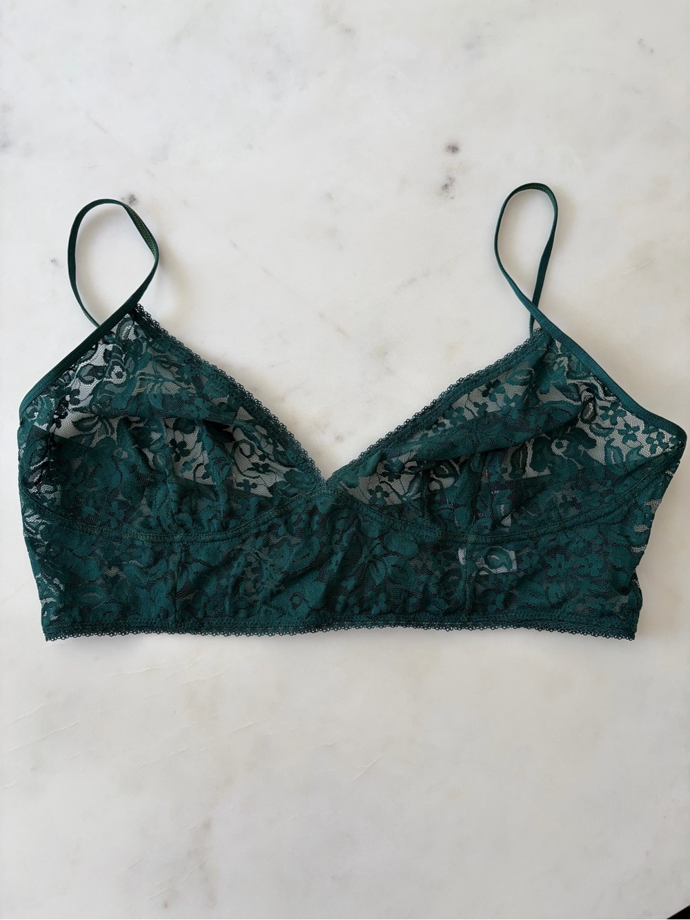INC International Concepts Teal Lace Bralette